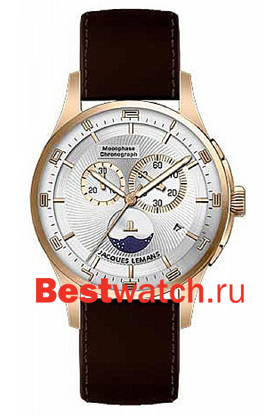 Часы Jacques Lemans Moonphase 1-1447D